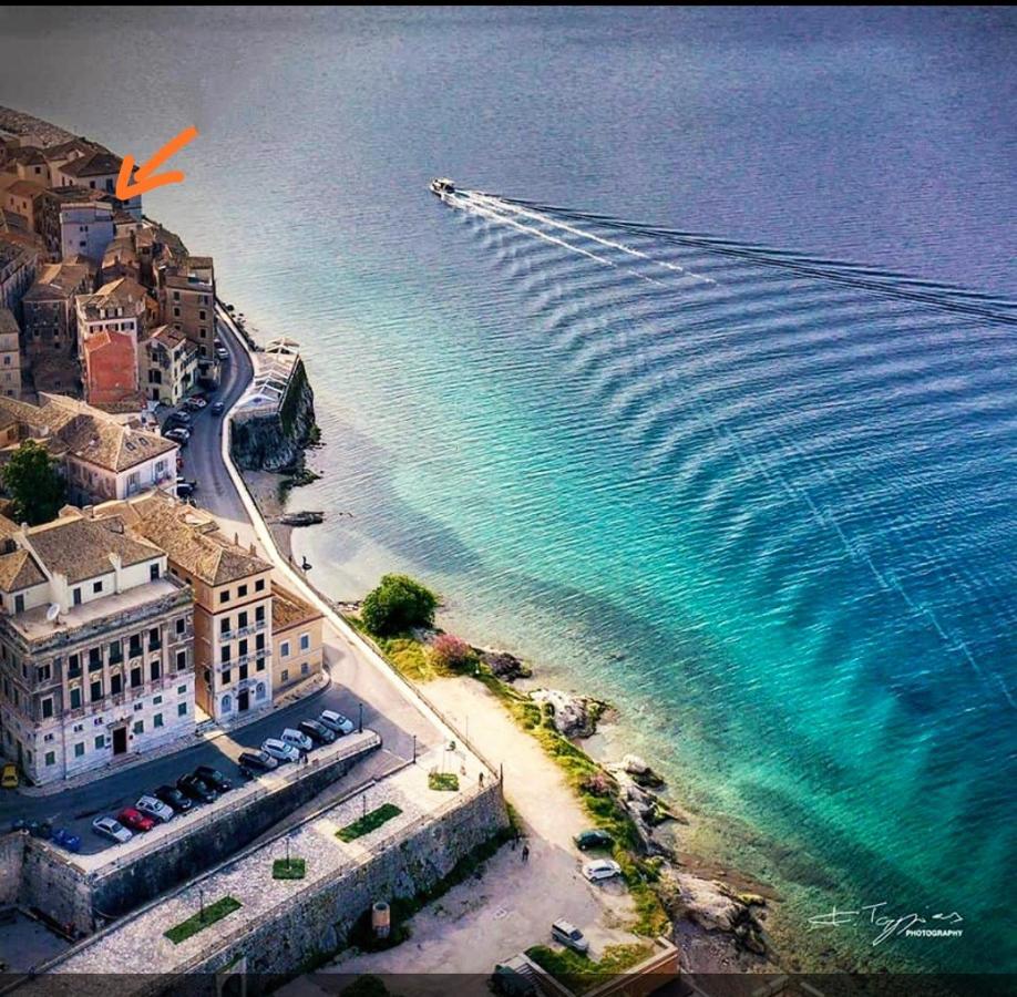 Roof Garden House Lägenhet Corfu  Exteriör bild