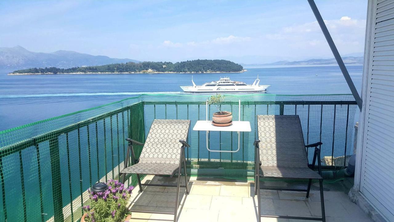 Roof Garden House Lägenhet Corfu  Exteriör bild